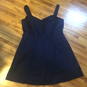 NWT Gap 14 Petite Navy A Line Sundress